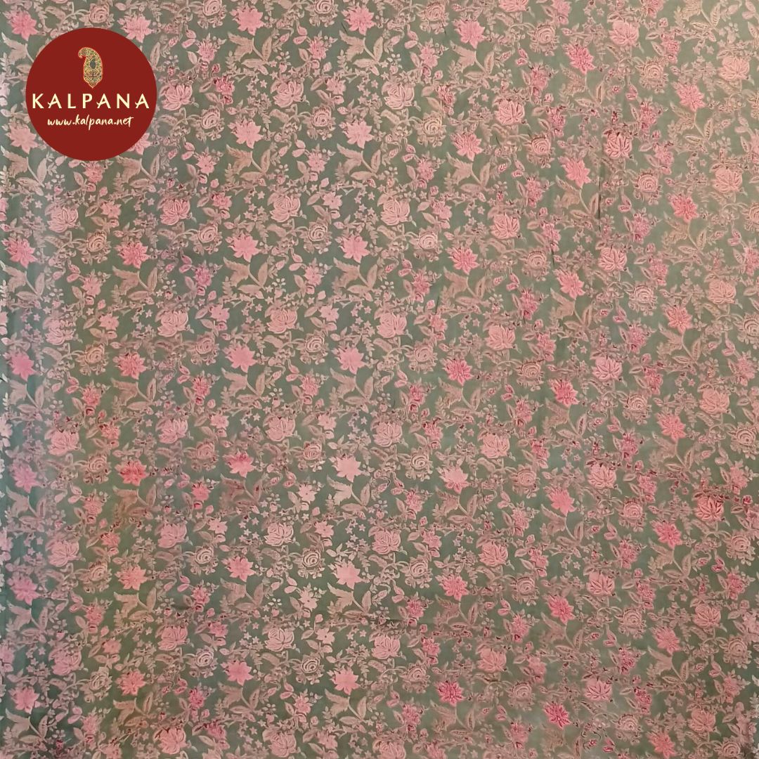 Printed Blended SICO Cotton Unstitched Suit