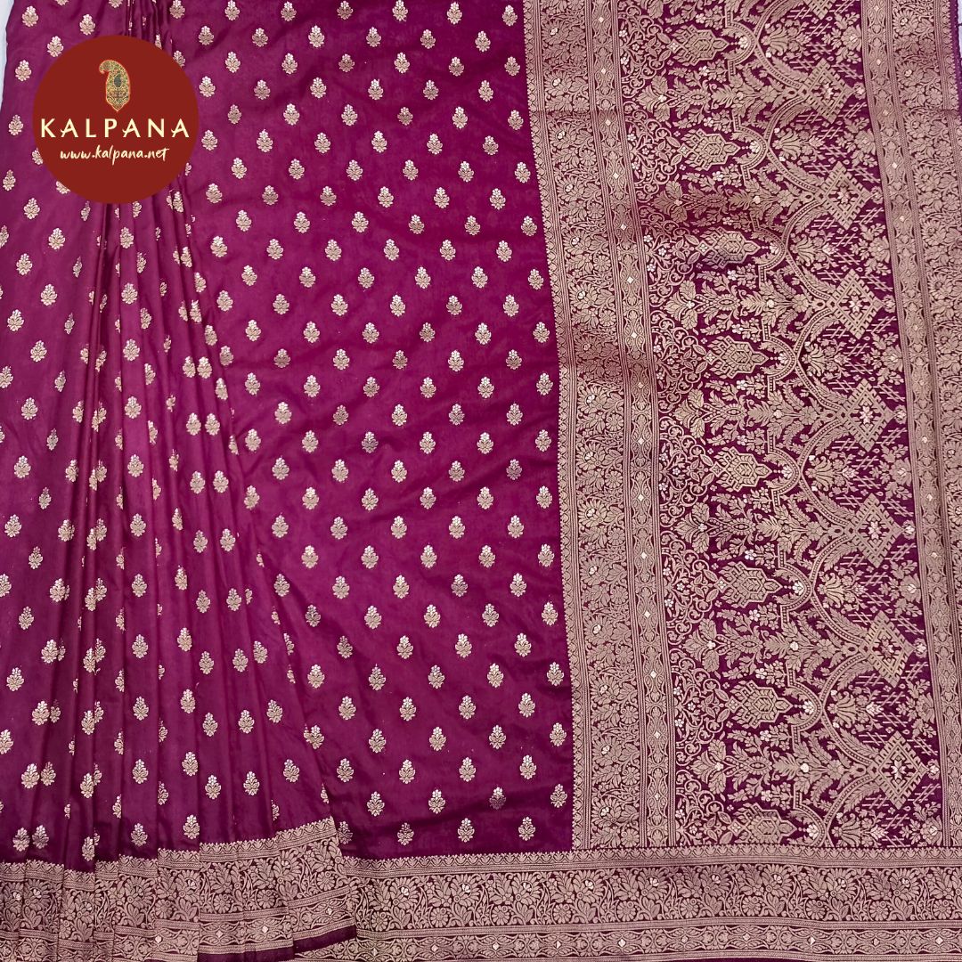Woven Zari Blended SICO Silk Saree - Kalpana