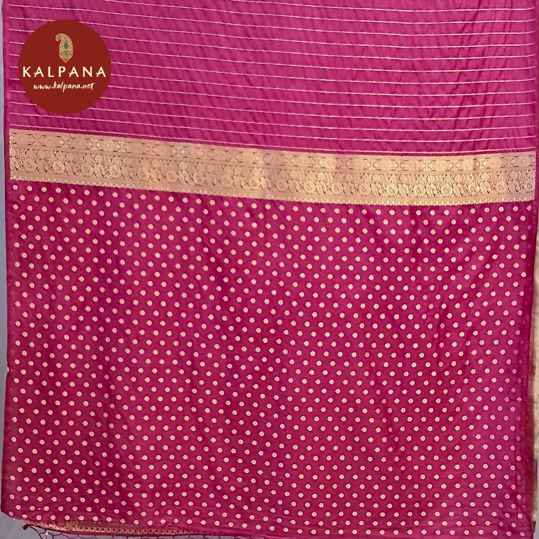 Woven Zari Blended SICO Silk Saree - Kalpana