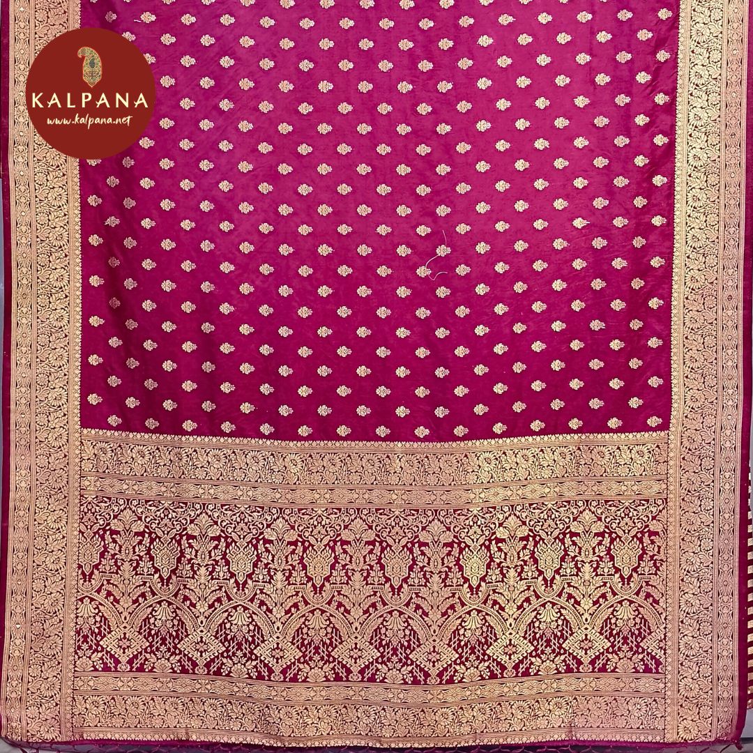 Woven Zari Blended SICO Silk Saree - Kalpana