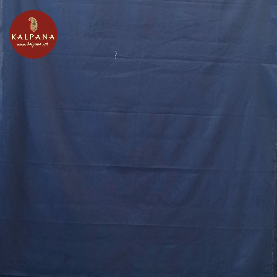 Printed With Embroidery  Cotton Unstitched Suit - Kalpana