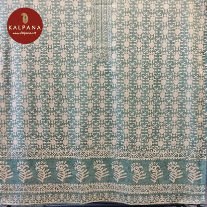 Printed With Embroidery  SICO Cotton Unstitched Suit - Kalpana