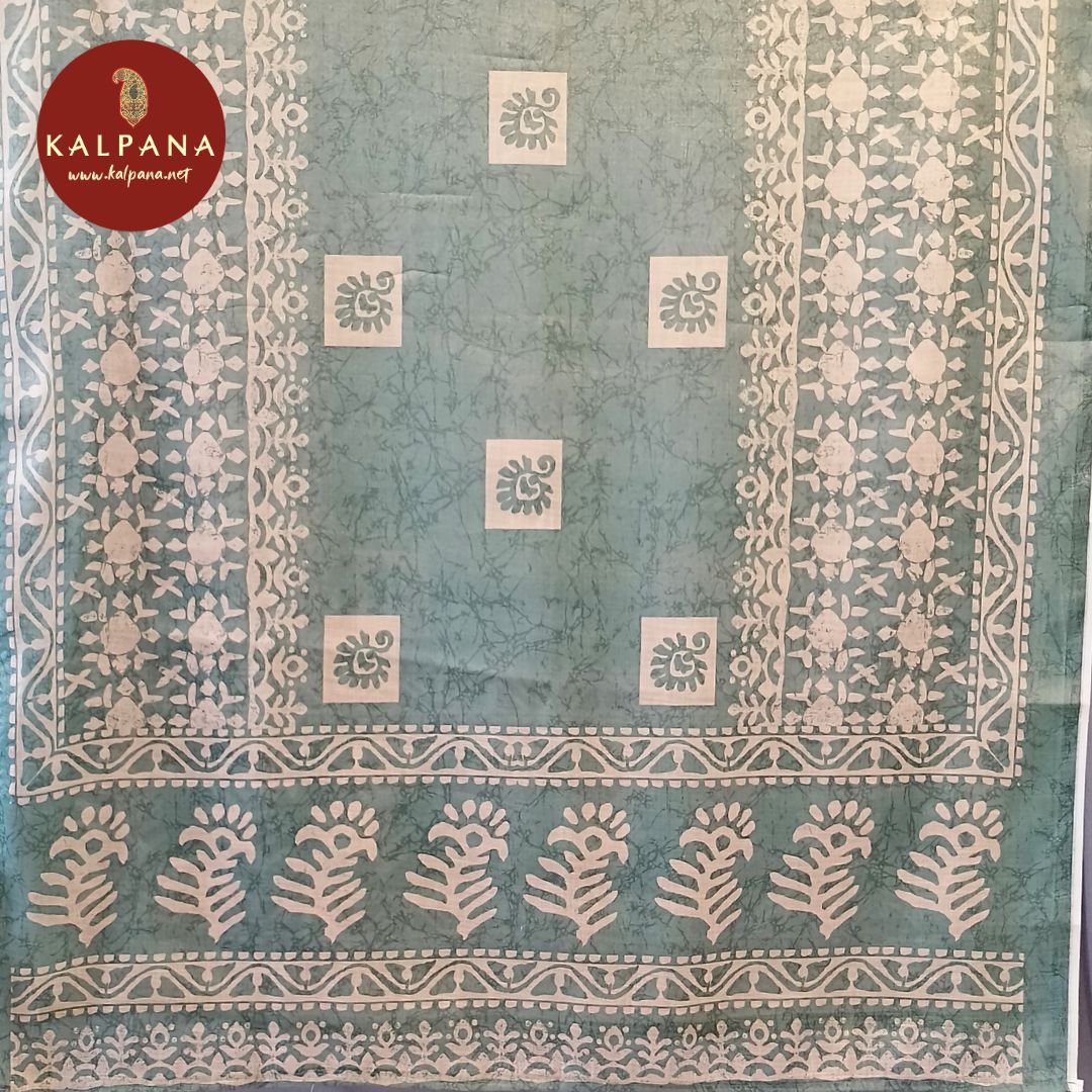 Printed With Embroidery  SICO Cotton Unstitched Suit - Kalpana