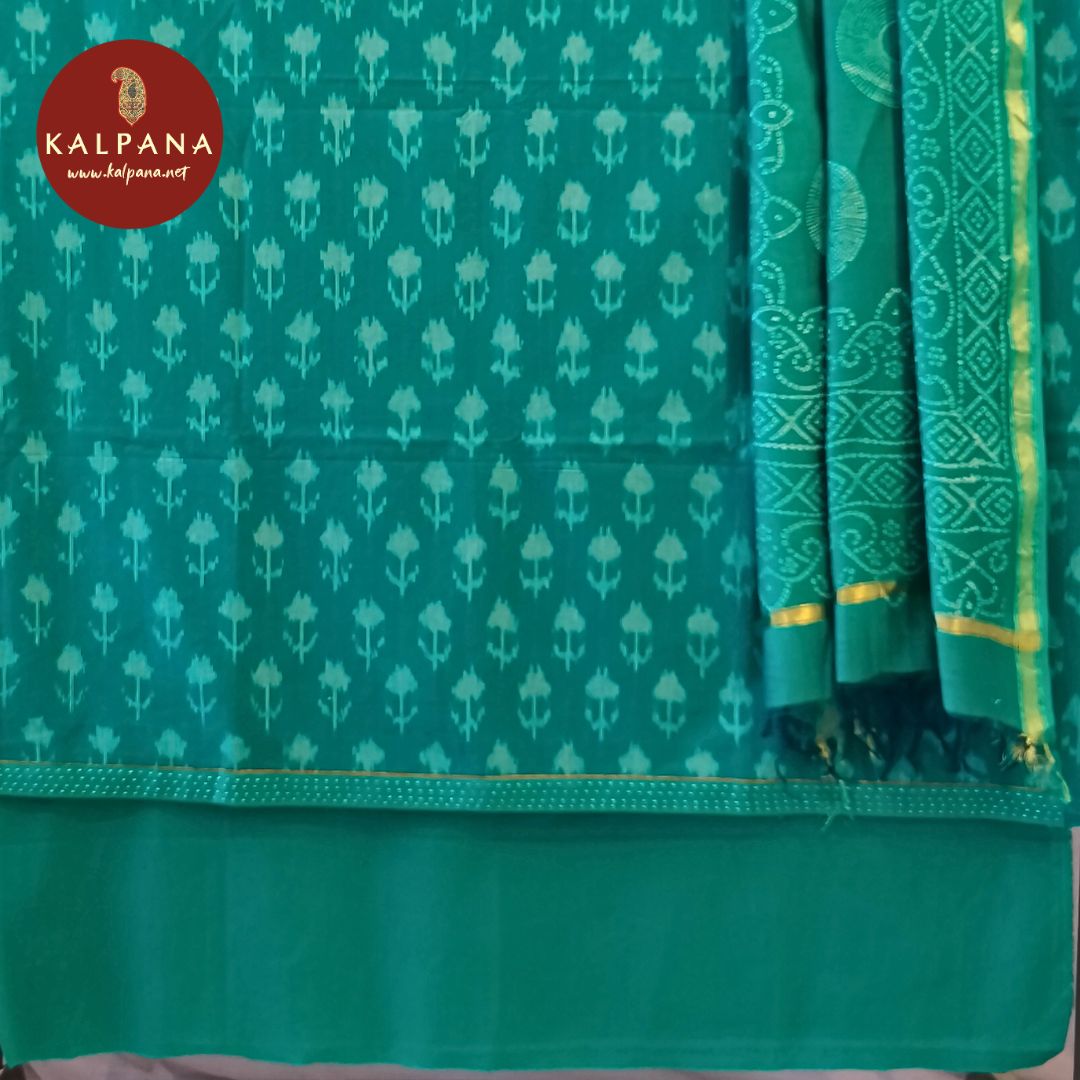 Handloom  Cotton Unstitched Suit