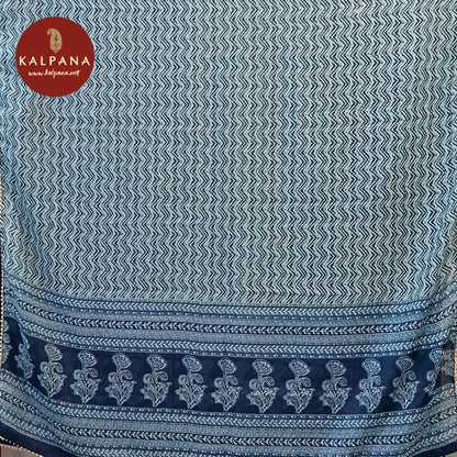 Printed With Embroidery Pure Cotton Unstitched Suit - Kalpana