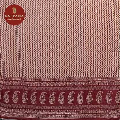Printed With Embroidery Pure Cotton Unstitched Suit - Kalpana