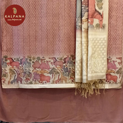 Printed Blended SICO Cotton Unstitched Suit - Kalpana