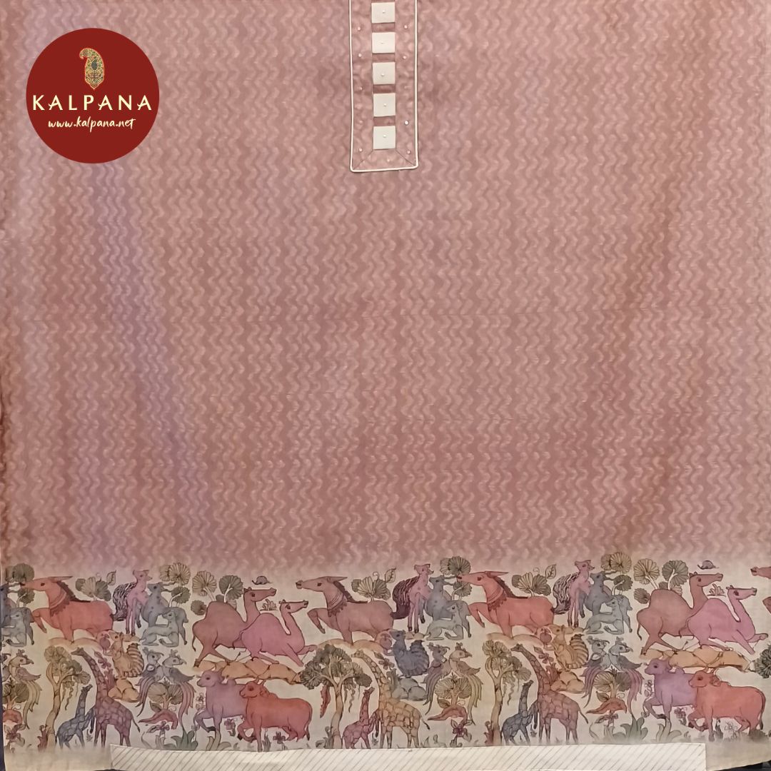 Printed Blended SICO Cotton Unstitched Suit - Kalpana