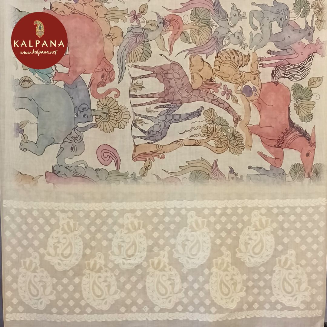 Printed Blended SICO Cotton Unstitched Suit - Kalpana
