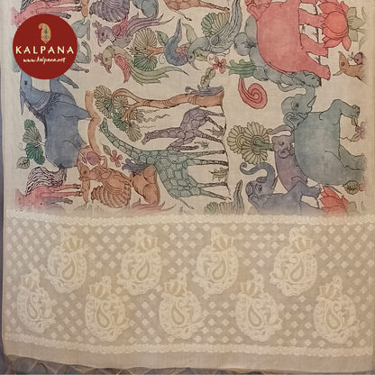 Printed Blended SICO Cotton Unstitched Suit - Kalpana