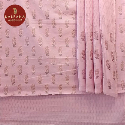 Printed Pure Cotton Unstitched Suit - Kalpana