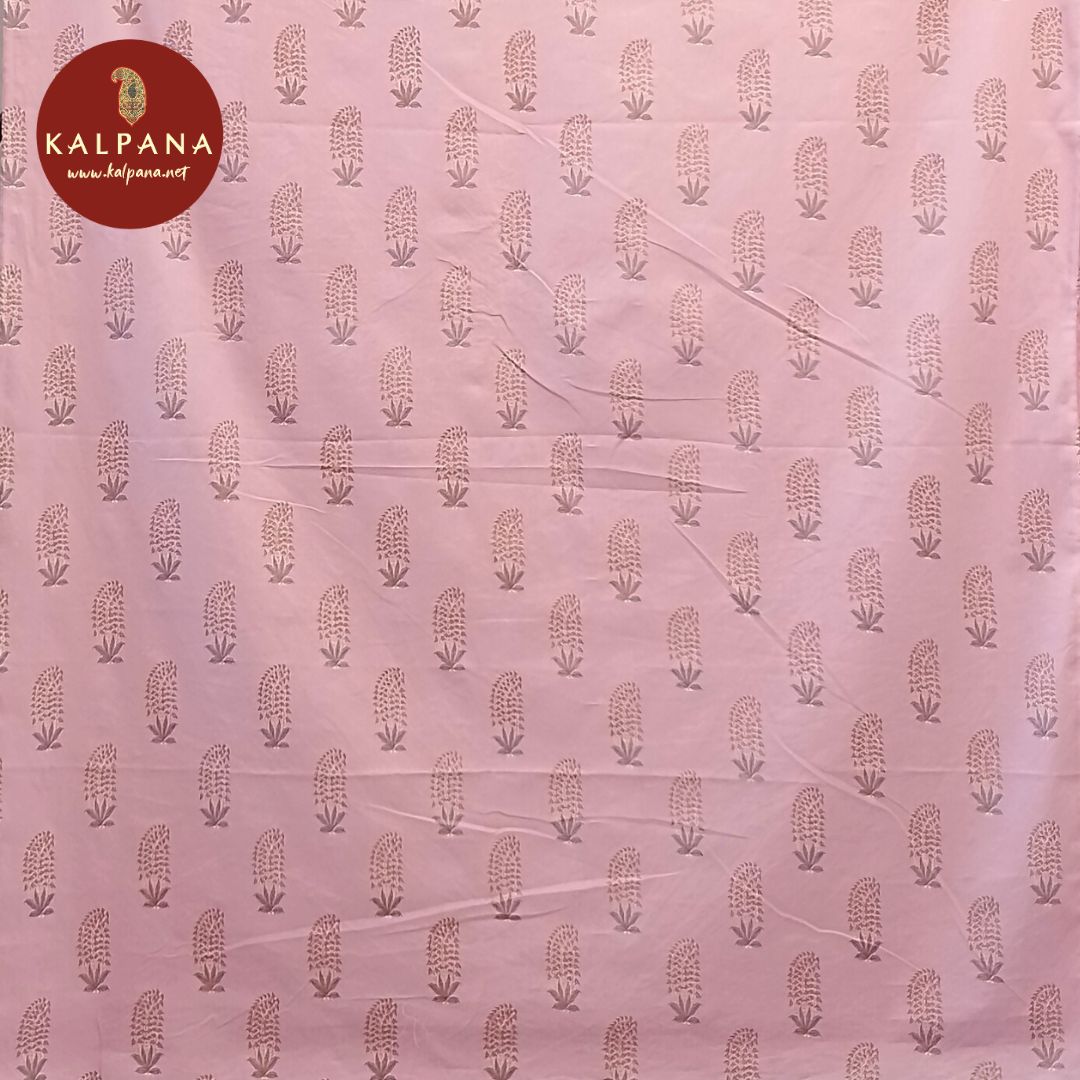 Printed Pure Cotton Unstitched Suit - Kalpana