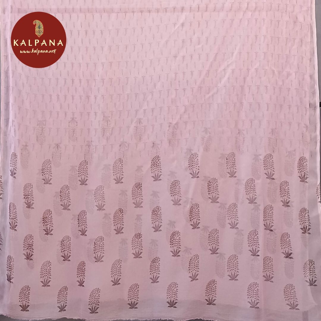 Printed Pure Cotton Unstitched Suit - Kalpana