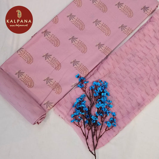 Shirt: Light Onion Coloured Printed Pure Cotton Unstitched Suit and Border.
Dupatta: Light Onion Color Printed Cotton Dupatta.
Bottom: Light Onion Pure Cotton Bottom.
Perfect for Semi,Formal,Wear. 
Recommended for Summer season(s). Dry Clean Only
Shirt Fabric: 2.5 mts
Salwar Fabric: 2.4 mts
Dupatta: 2.4 mts
Country Of Origin:India
Weight: 500 gms