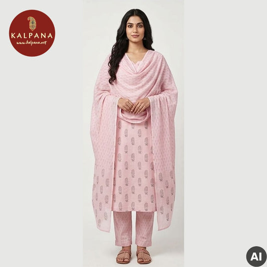 Printed Pure Cotton Unstitched Suit