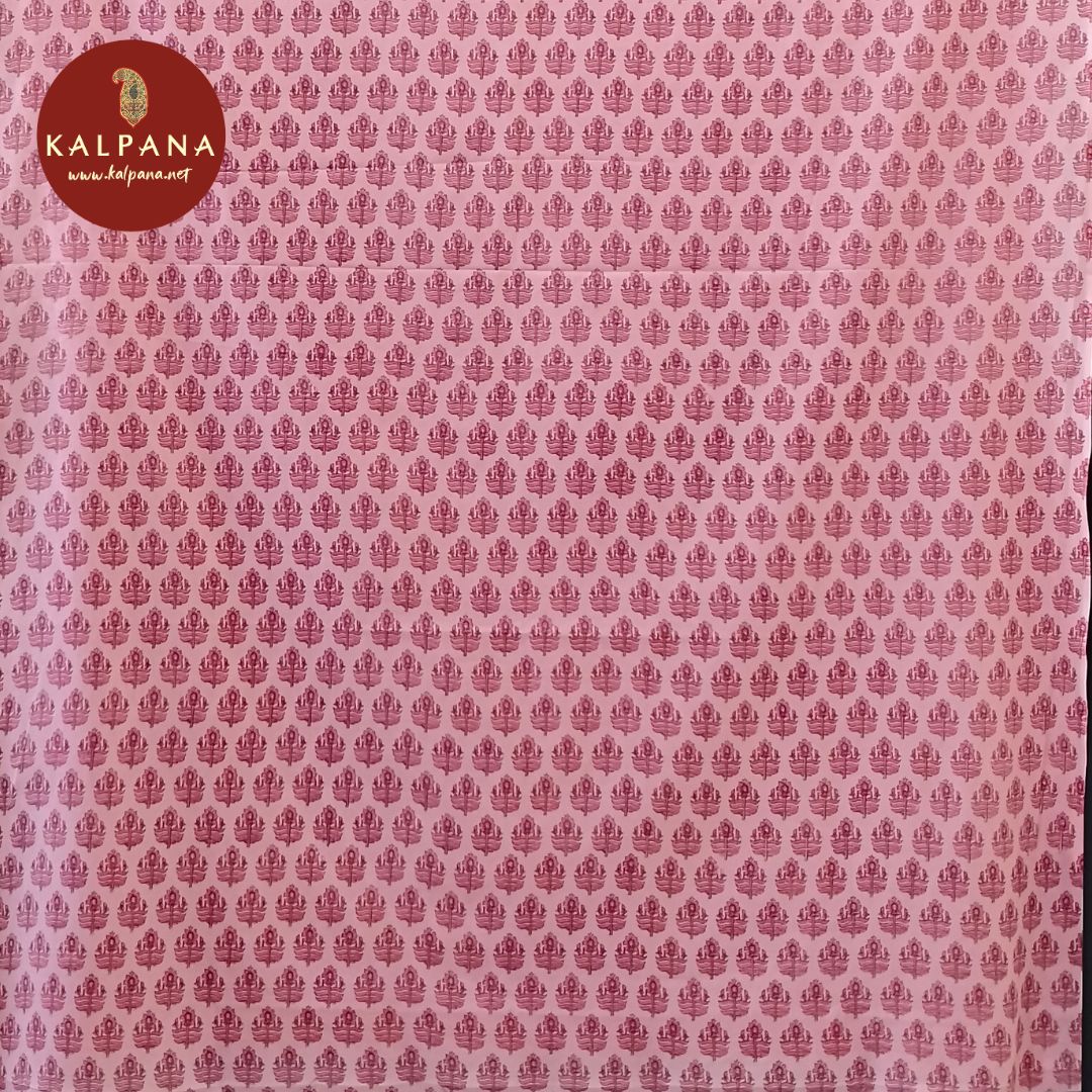 Printed Pure Cotton Unstitched Suit - Kalpana