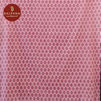 Printed Pure Cotton Unstitched Suit - Kalpana