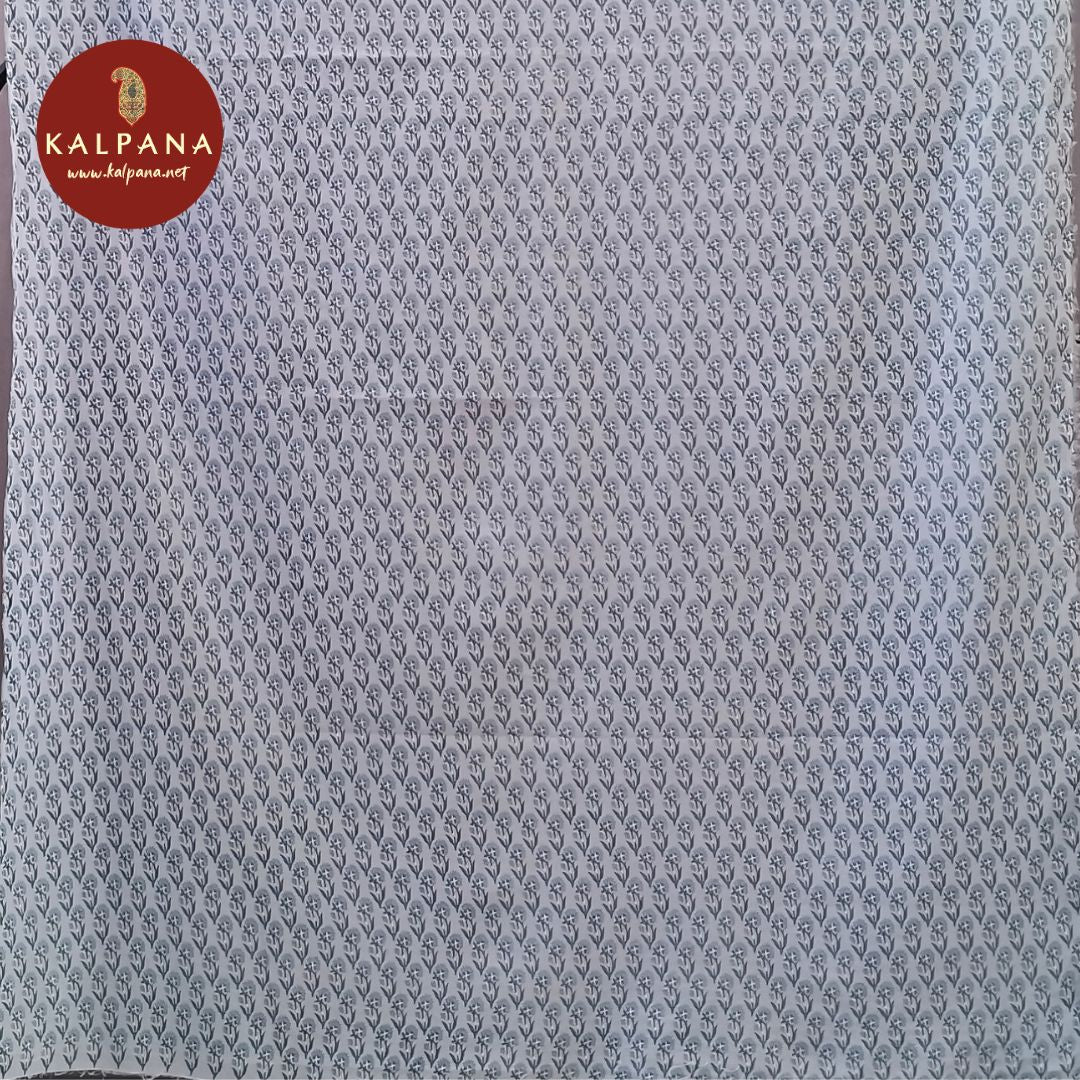 Printed Pure Cotton Unstitched Suit - Kalpana