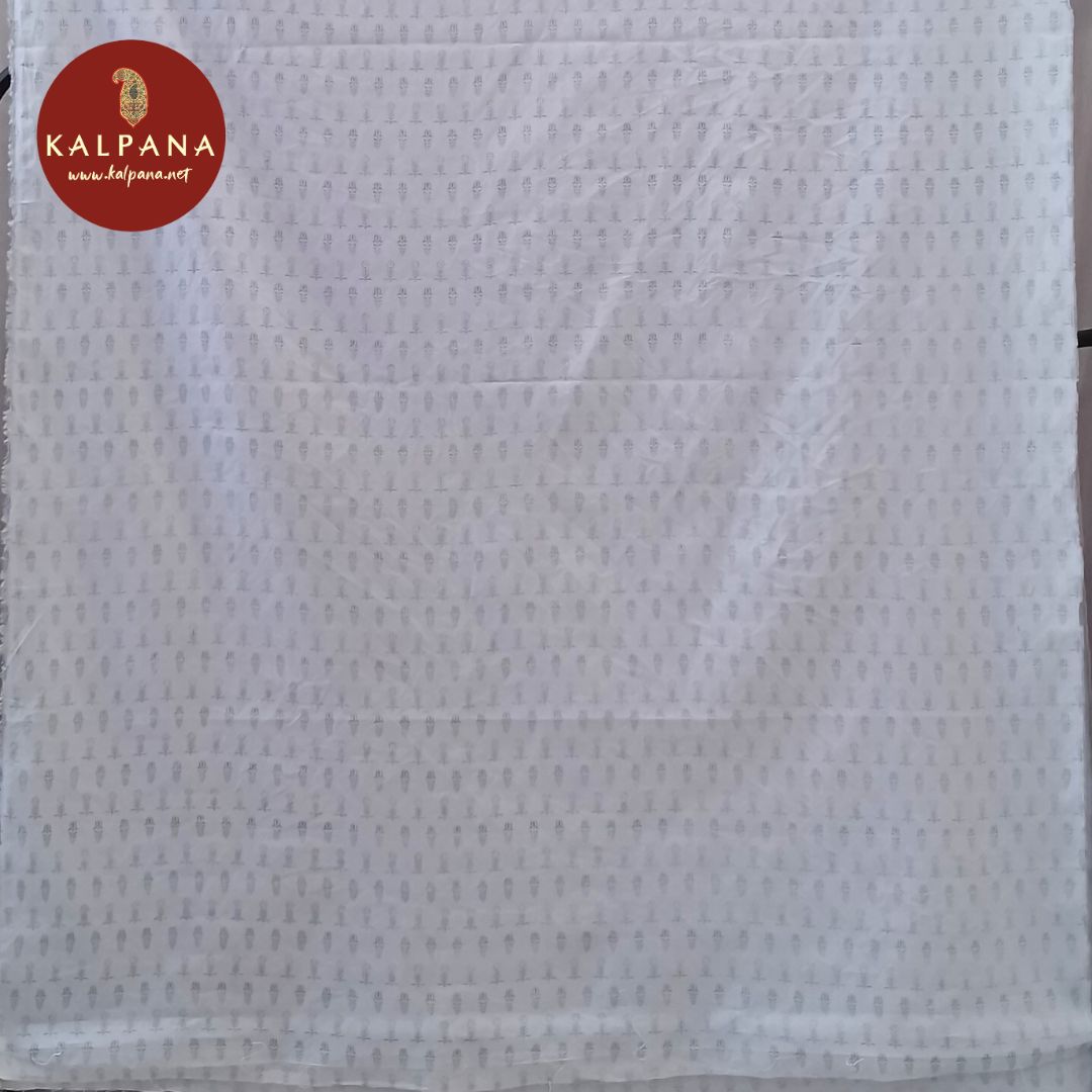 Printed Pure Cotton Unstitched Suit - Kalpana