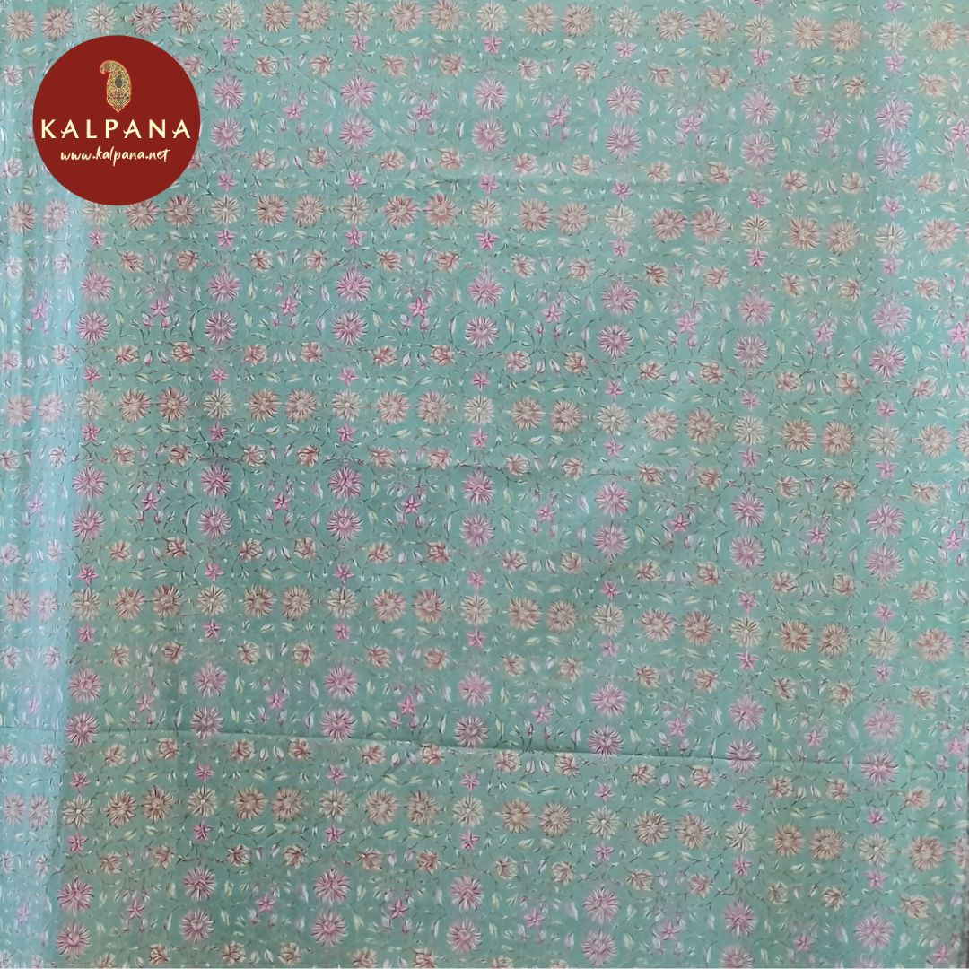 Printed Pure Cotton Unstitched Suit - Kalpana