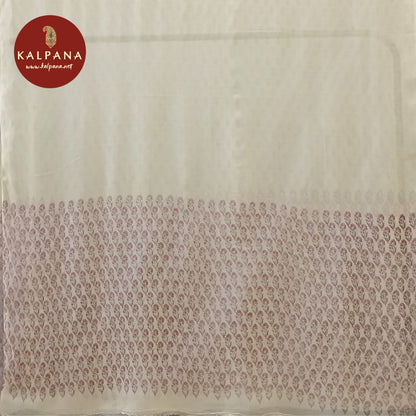 Printed Pure Cotton Unstitched Suit - Kalpana