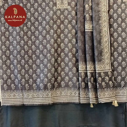 Printed With Embroidery  SICO Cotton Unstitched Suit - Kalpana