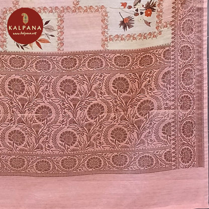 Printed Tussar Saree - Kalpana