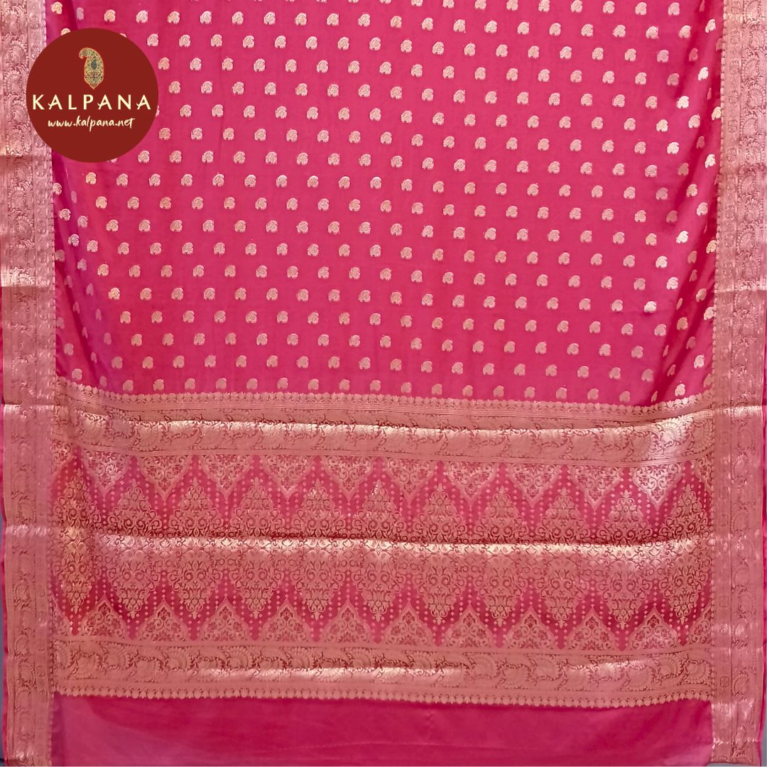 Woven Georgette Saree - Kalpana