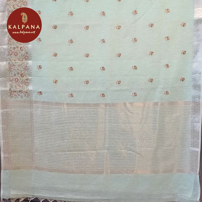 Embroidery SICO Cotton Saree - Kalpana