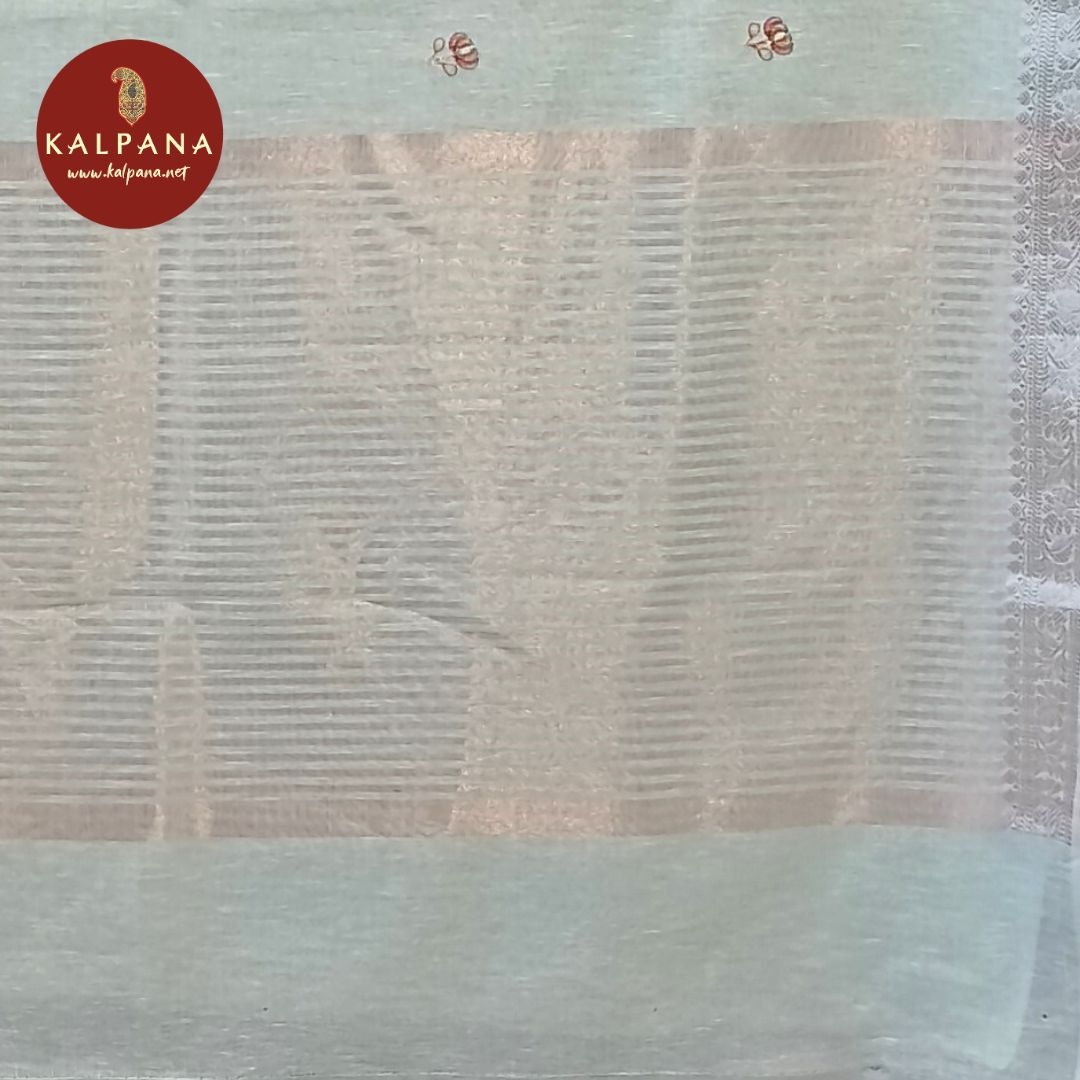Embroidery SICO Cotton Saree - Kalpana