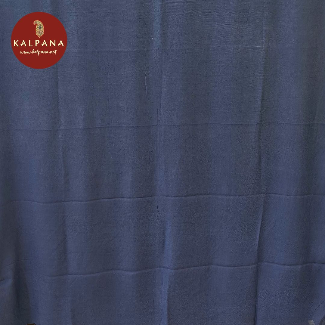 Printed  Tussar Unstitched Suit - Kalpana