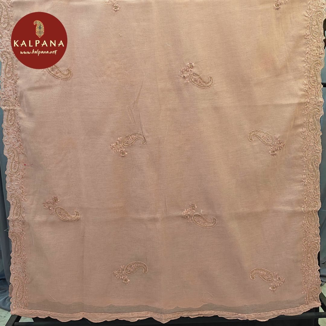 Embroided  SICO Cotton Unstitched Suit - Kalpana