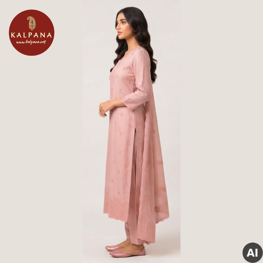 Embroided  SICO Cotton Unstitched Suit