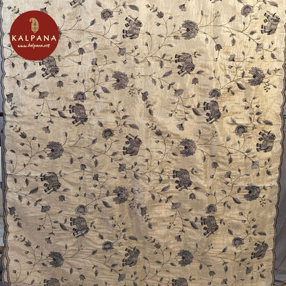Embroided  Organza Unstitched Suit - Kalpana