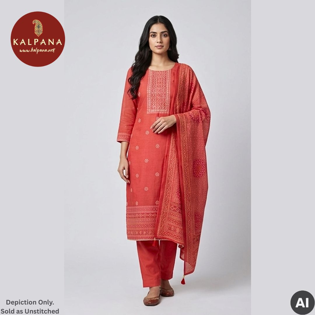 Shirt: Maroon Coloured Printed With Embroidery Blended SICO Cotton Unstitched Suit and Neckline.
Dupatta: Maroon Color Printed With Embroidery SICO Cotton Dupatta.
Bottom: Maroon Blended SICO Cotton Bottom.
Perfect for Semi,Formal,Wear. 
Recommended for Summer season(s). Dry Clean Only
Shirt Fabric: 2.5 mts
Salwar Fabric: 2.4 mts
Dupatta: 2.4 mts
Country Of Origin:India
Weight: 500 gms