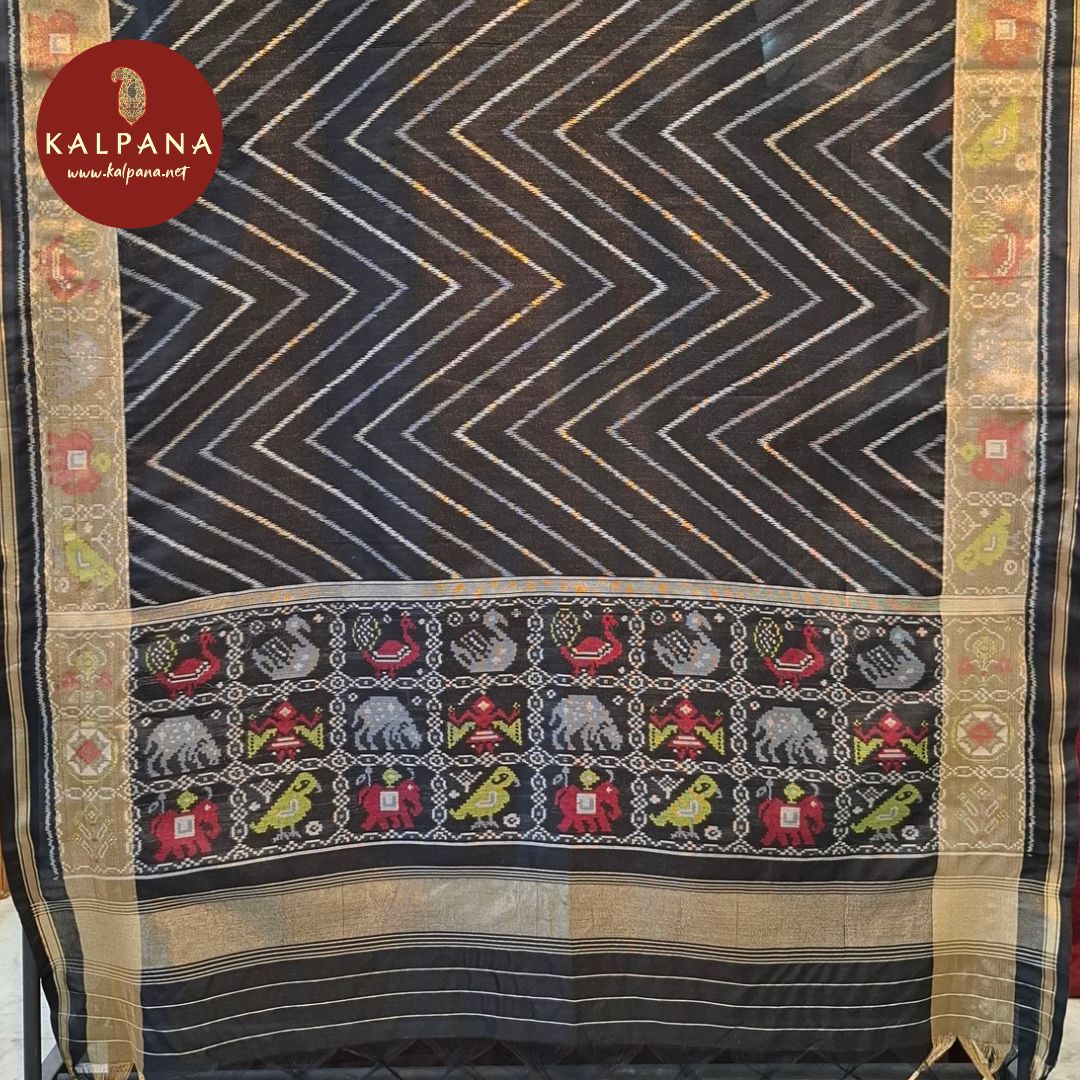 Woven Zari Tussar Saree