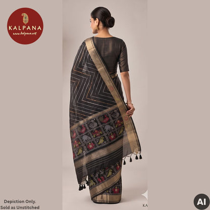 Woven Zari Tussar Saree
