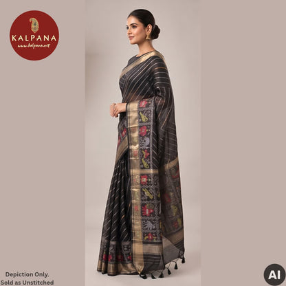 Woven Zari Tussar Saree