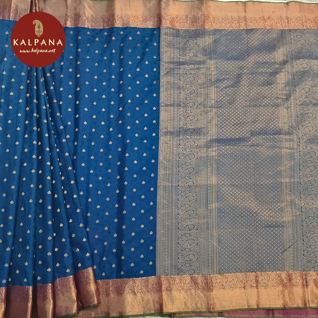 Woven Zari Handloom South Silk Saree