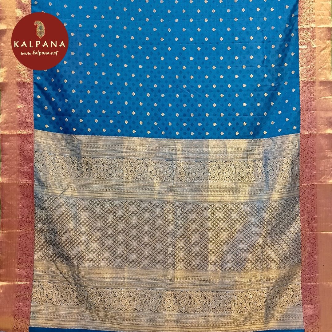 Woven Zari Handloom South Silk Saree