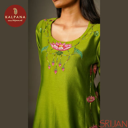Kaftan Pichwai Chanderi Salwar Kameez