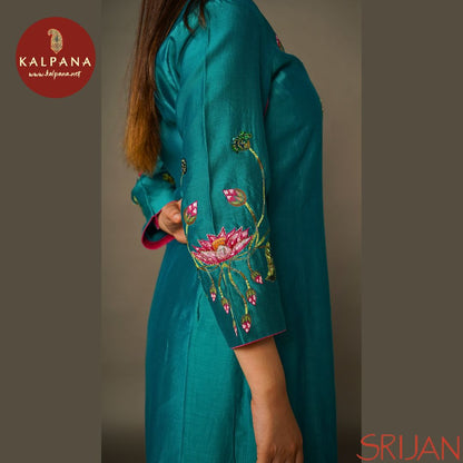 Princess Line Pichwai Chanderi Salwar Kameez