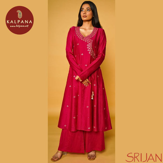 Top : Gotta Patti Large Kalidaar Pink Chanderi Shirt and Angrakha Neckline.
Dupatta: It comes with Pink color Gotta Patti Silk Kota Dupatta.
Bottom : The SICO Silk Gotta Patti Pink color Pyajama.
Perfect for Semi,Formal,Wear. Recommended for Summer season(s). Dry Clean Only
Country Of Origin:India
Weight: 500 gms