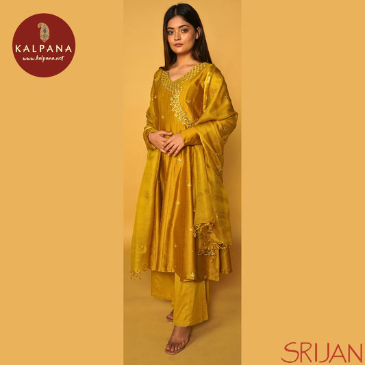 Top : Gotta Patti Large Kalidaar Musturd Chanderi Shirt and Angrakha Neckline.
Dupatta: It comes with Musturd color Gotta Patti Silk Kota Dupatta.
Bottom : The SICO Silk Gotta Patti Musturd color Pyajama.
Perfect for Semi,Formal,Wear. Recommended for Summer season(s). Dry Clean Only
Country Of Origin:India
Weight: 500 gms