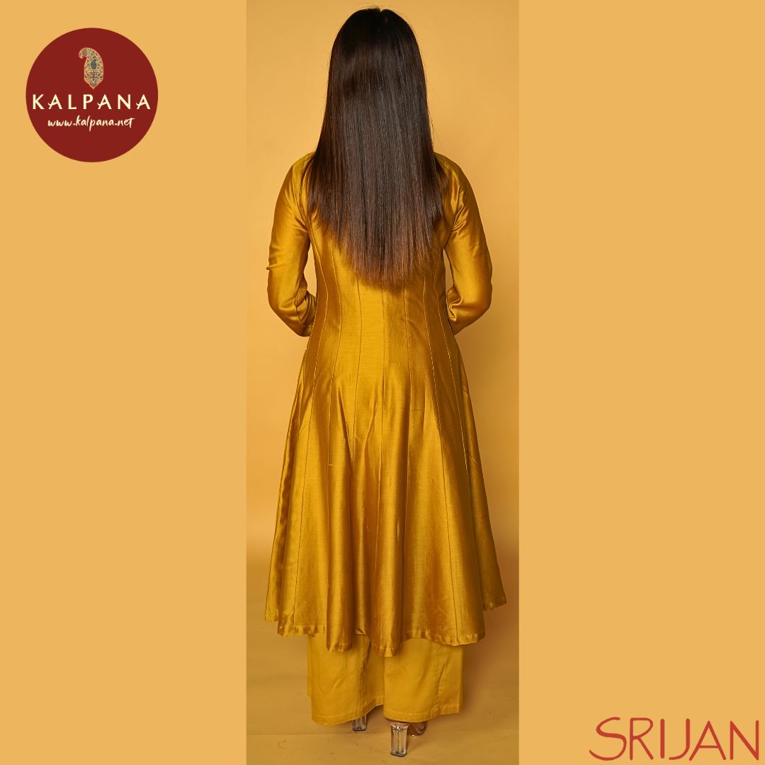 Large Kalidaar Gotta Patti Chanderi Salwar Kameez