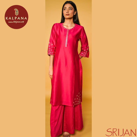 Top : Gotta Patti Princess Line Pink Chanderi Shirt and kurta patti Neckline.
Dupatta: It comes with Pink color Gotta Patti Silk Kota Dupatta.
Bottom : The SICO Silk Gotta Patti Pink color Pyajama.
Perfect for Semi,Formal,Wear. Recommended for Summer season(s). Dry Clean Only
Country Of Origin:India
Weight: 500 gms