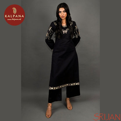 Top : Parsi Gara Princess Line Black Linen Shirt and U Neck Neckline.
Dupatta: It comes with Black color Parsi Gara Organza Dupatta.
Bottom : The Cotton Satin Parsi Gara Black color Pants.
Perfect for Semi,Formal,Wear. Recommended for Summer season(s). Dry Clean Only
Country Of Origin:India
Weight: 500 gms