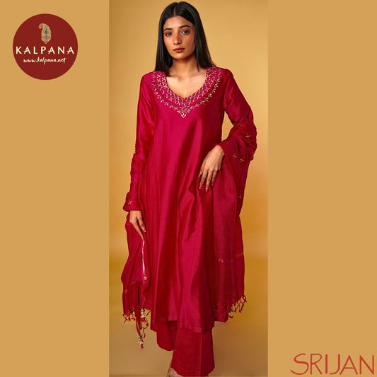 Top : Gotta Patti Princess Line Pink Chanderi Shirt and V Neck Neckline.
Dupatta: It comes with Pink color Gotta Patti Silk Kota Dupatta.
Bottom : The SICO Silk Gotta Patti Pink color Pants.
Perfect for Semi,Formal,Wear. Recommended for Summer season(s). Dry Clean Only
Country Of Origin:India
Weight: 500 gms