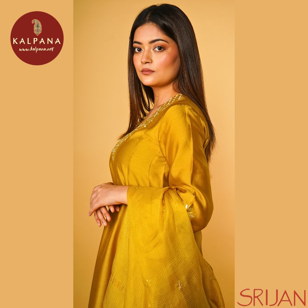 Princess Line Gotta Patti Chanderi Salwar Kameez