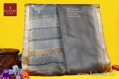 Discharge Printed Pure Silk Kota Saree